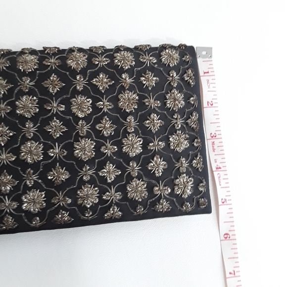 Vintage Clutch Black Antique Silver - Picture 4 of 8